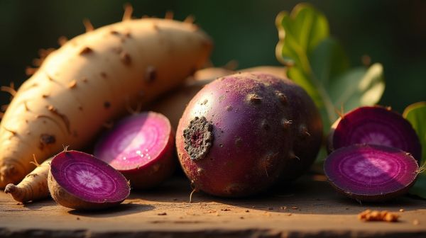 Différencier ube, igname violette et taro : guide pratique